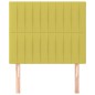 vidaXL Cabeceros 2 unidades de tela verde 100x5x78/88 cm vidaXL Cabeceros 2 unidades de tela verde 100x5x78/88 cm