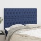 vidaXL Cabeceros 4 unidades de tela azul 80x7x78/88 cm vidaXL Cabeceros 4 unidades de tela azul 80x7x78/88 cm
