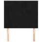 vidaXL Cabeceros 2 unidades de terciopelo negro 80x5x78/88 cm vidaXL Cabeceros 2 unidades de terciopelo negro 80x5x78/88 cm