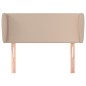 vidaXL Cabecero de cuero sintético color capuchino 103x23x78/88 cm vidaXL Cabecero de cuero sintético color capuchino 103x23x78/88 cm