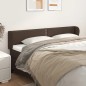 vidaXL Cabecero de cuero sintético marrón 183x23x78/88 cm vidaXL Cabecero de cuero sintético marrón 183x23x78/88 cm