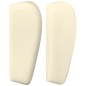 vidaXL Cabecero de cuero sintético color crema 203x23x78/88 cm vidaXL Cabecero de cuero sintético color crema 203x23x78/88 cm