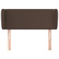 vidaXL Cabecero de cuero sintético marrón 83x23x78/88 cm vidaXL Cabecero de cuero sintético marrón 83x23x78/88 cm