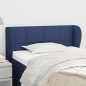 vidaXL Cabecero de tela azul 103x23x78/88 cm vidaXL Cabecero de tela azul 103x23x78/88 cm