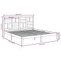 vidaXL Estructura de cama madera maciza blanca Super King 180x200 cm vidaXL Estructura de cama madera maciza blanca Super King 180x200 cm