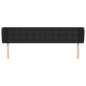 vidaXL Cabecero de cuero sintético negro 183x23x78/88 cm vidaXL Cabecero de cuero sintético negro 183x23x78/88 cm