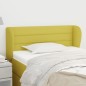 vidaXL Cabecero de tela verde 83x23x78/88 cm