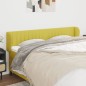 vidaXL Cabecero de tela verde 203x23x78/88 cm vidaXL Cabecero de tela verde 203x23x78/88 cm