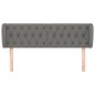 vidaXL Cabecero de tela gris oscuro 147x23x78/88 cm vidaXL Cabecero de tela gris oscuro 147x23x78/88 cm