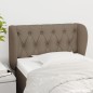 vidaXL Cabecero de tela gris taupe 83x23x78/88 cm vidaXL Cabecero de tela gris taupe 83x23x78/88 cm