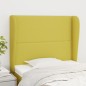 vidaXL Cabecero con orejas de tela verde 83x23x118/128 cm vidaXL Cabecero con orejas de tela verde 83x23x118/128 cm