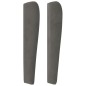 vidaXL Cabecero con orejas de terciopelo gris oscuro 83x23x118/128 cm vidaXL Cabecero con orejas de terciopelo gris oscuro 83x23x118/128 cm