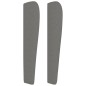 vidaXL Cabecero con orejas de tela gris oscuro 83x23x118/128 cm vidaXL Cabecero con orejas de tela gris oscuro 83x23x118/128 cm