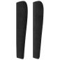 vidaXL Cabecero con orejas de terciopelo negro 83x23x118/128 cm vidaXL Cabecero con orejas de terciopelo negro 83x23x118/128 cm