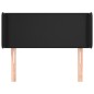 vidaXL Cabecero de cuero sintético negro 83x16x78/88 cm vidaXL Cabecero de cuero sintético negro 83x16x78/88 cm