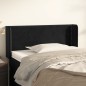 vidaXL Cabecero de terciopelo negro 93x16x78/88 cm vidaXL Cabecero de terciopelo negro 93x16x78/88 cm
