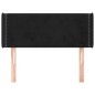 vidaXL Cabecero de terciopelo negro 93x16x78/88 cm vidaXL Cabecero de terciopelo negro 93x16x78/88 cm