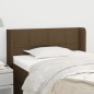 vidaXL Cabecero de tela gris oscuro 103x16x78/88 cm vidaXL Cabecero de tela gris oscuro 103x16x78/88 cm