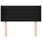 vidaXL Cabecero de tela negro 93x16x78/88 cm vidaXL Cabecero de tela negro 93x16x78/88 cm
