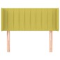 vidaXL Cabecero de tela verde 93x16x78/88 cm