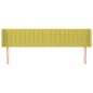 vidaXL Cabecero de tela verde 203x16x78/88 cm vidaXL Cabecero de tela verde 203x16x78/88 cm