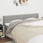 vidaXL Cabecero de tela gris claro 183x16x78/88 cm vidaXL Cabecero de tela gris claro 183x16x78/88 cm