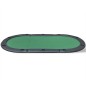 vidaXL Tablero de póker plegable para 10 jugadores verde vidaXL Tablero de póker plegable para 10 jugadores verde