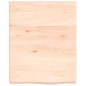 vidaXL Encimera de baño madera maciza sin tratar 40x50x(2-6) cm vidaXL Encimera de baño madera maciza sin tratar 40x50x(2-6) cm