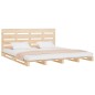 vidaXL Estructura de cama de madera maciza de pino 200x200 cm vidaXL Estructura de cama de madera maciza de pino 200x200 cm