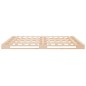 vidaXL Estructura de cama de madera maciza de pino 200x200 cm vidaXL Estructura de cama de madera maciza de pino 200x200 cm