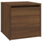 vidaXL Set de muebles de recibidor madera contrachapada roble marrón vidaXL Set de muebles de recibidor madera contrachapada roble marrón