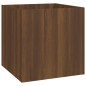 vidaXL Set de muebles de recibidor madera contrachapada roble marrón vidaXL Set de muebles de recibidor madera contrachapada roble marrón
