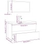 vidaXL Set de muebles de baño madera contrachapada marrón roble vidaXL Set de muebles de baño madera contrachapada marrón roble