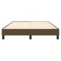 vidaXL Estructura de cama box spring tela marrón 140x200 cm vidaXL Estructura de cama box spring tela marrón 140x200 cm