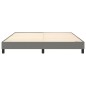 vidaXL Estructura de cama box spring tela gris oscuro 160x200 cm vidaXL Estructura de cama box spring tela gris oscuro 160x200 cm