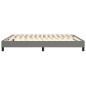 vidaXL Estructura de cama box spring tela gris oscuro 160x200 cm vidaXL Estructura de cama box spring tela gris oscuro 160x200 cm