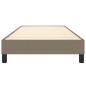 vidaXL Estructura de cama box spring tela gris taupe 90x200 cm vidaXL Estructura de cama box spring tela gris taupe 90x200 cm