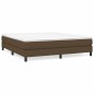 vidaXL Estructura de cama box spring tela marrón 160x200 cm vidaXL Estructura de cama box spring tela marrón 160x200 cm
