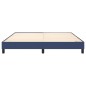 vidaXL Estructura de cama box spring tela azul 180x200 cm vidaXL Estructura de cama box spring tela azul 180x200 cm
