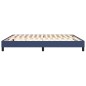vidaXL Estructura de cama box spring tela azul 180x200 cm vidaXL Estructura de cama box spring tela azul 180x200 cm