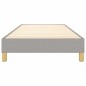 vidaXL Estructura de cama box spring tela gris claro 100x200 cm vidaXL Estructura de cama box spring tela gris claro 100x200 cm