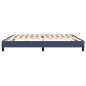 vidaXL Estructura de cama box spring tela azul 200x200 cm vidaXL Estructura de cama box spring tela azul 200x200 cm