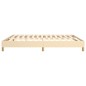 vidaXL Estructura de cama box spring tela color crema 180x200 cm vidaXL Estructura de cama box spring tela color crema 180x200 cm