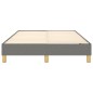 vidaXL Estructura de cama box spring tela gris oscuro 120x200 cm vidaXL Estructura de cama box spring tela gris oscuro 120x200 cm