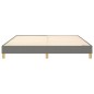 vidaXL Estructura de cama box spring tela gris oscuro 160x200 cm vidaXL Estructura de cama box spring tela gris oscuro 160x200 cm