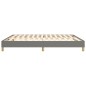 vidaXL Estructura de cama box spring tela gris oscuro 160x200 cm vidaXL Estructura de cama box spring tela gris oscuro 160x200 cm