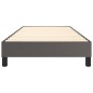 vidaXL Estructura de cama box spring cuero sintético gris 80x200 cm vidaXL Estructura de cama box spring cuero sintético gris 80x200 cm