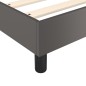vidaXL Estructura de cama box spring cuero sintético gris 80x200 cm vidaXL Estructura de cama box spring cuero sintético gris 80x200 cm