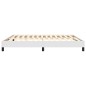 vidaXL Estructura de cama box spring cuero sintético blanco 160x200 cm vidaXL Estructura de cama box spring cuero sintético blanco 160x200 cm