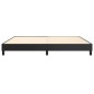 vidaXL Estructura de cama box spring cuero sintético negro 200x200 cm vidaXL Estructura de cama box spring cuero sintético negro 200x200 cm